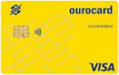 Cartão de Crédito Ourocard Banco do Brasil Universitário Visa International